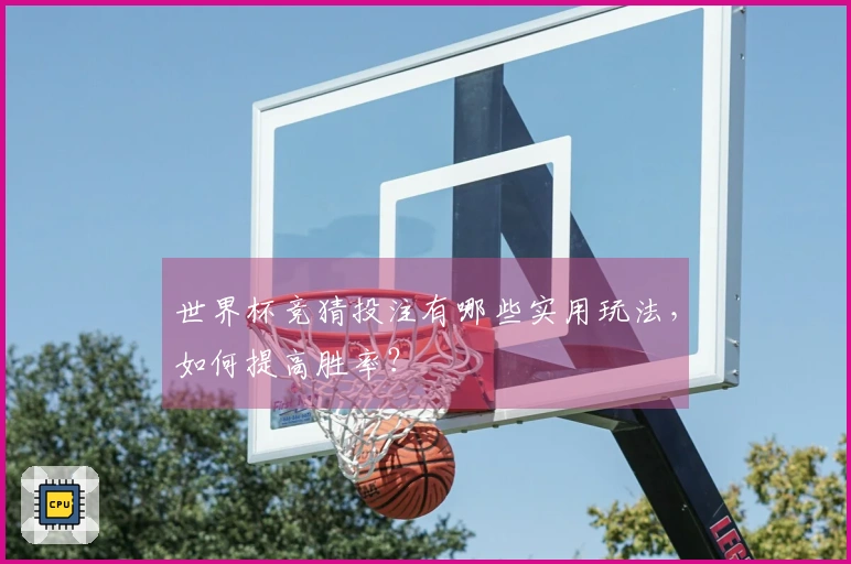 世界杯竞猜投注有哪些实用玩法,如何提高胜率?
