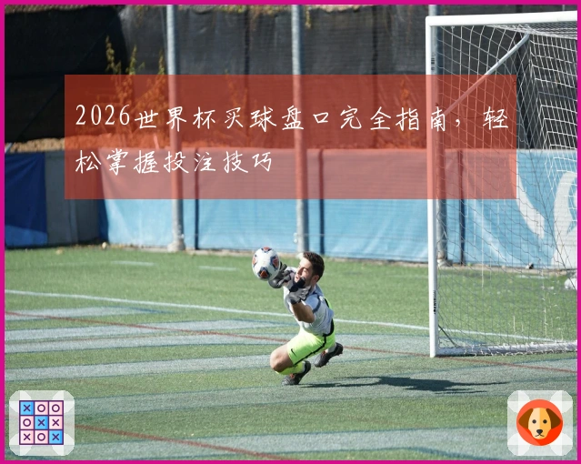 2026世界杯买球盘口完全指南，轻松掌握投注技巧